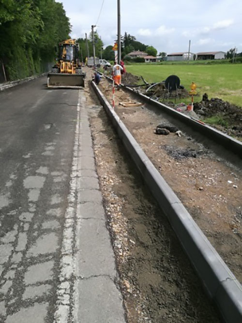 Scandiano, conclusi i lavori per la ciclopedonale in via Stazione a Pratissolo