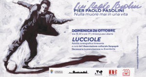 Scandiano. Dedicata a Pasolini, “Lucciole”: azione coreografica itinerante a cura della Compagnia Sanpapiè